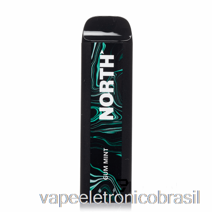 Vape Recarregável North 5000 Chiclete Descartável